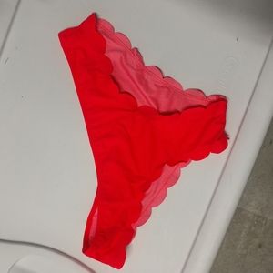 Pink Victoria secret bikini bottom m